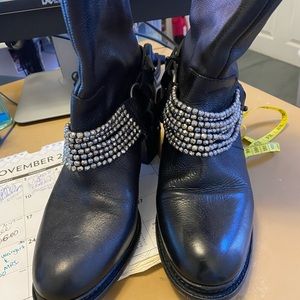 Vera Wang Motorcycle boots